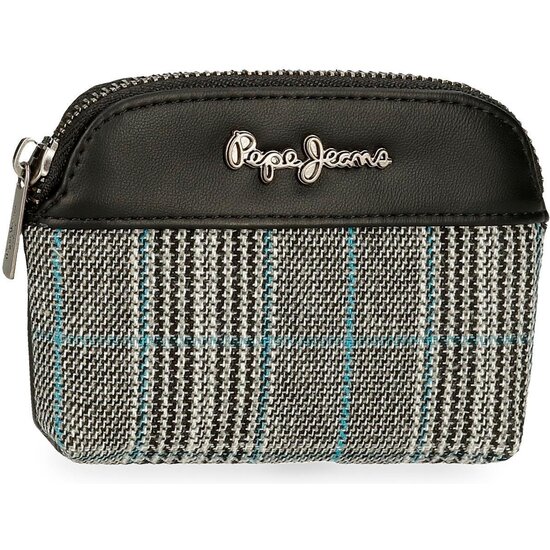 PEPE JEANS MONEDERO POLIÉSTER CON DETALLES EN PIEL SINTÉTICA KENDRA NEGRO image 0