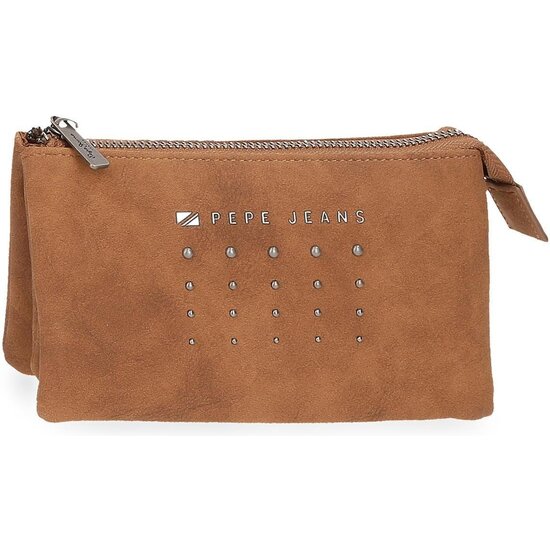 PEPE JEANS MONEDERO PIEL SINTÉTICA HOLLY MARRÓN image 0