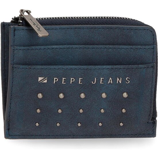 PEPE JEANS MONEDERO PIEL SINTÉTICA HOLLY AZUL image 0
