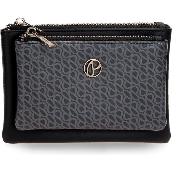 PEPE JEANS MONEDERO PIEL SINTÉTICA MEGAN NEGRO image 0