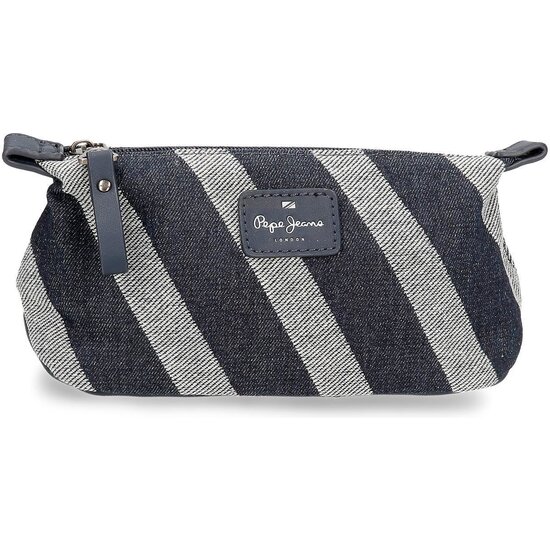 PEPE JEANS NECESER DE VIAJE POLIÉSTER CON DETALLES EN PIEL SINTÉTICA CELINE AZUL image 0