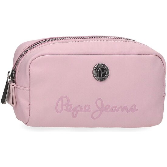 PEPE JEANS NECESER DE VIAJE POLIÉSTER Y PU CORIN ROSA image 0