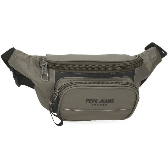 PEPE JEANS RIÑONERA CASUAL ALGODÓN, POLIÉSTER Y PU. DORTMUND VERDE image 0