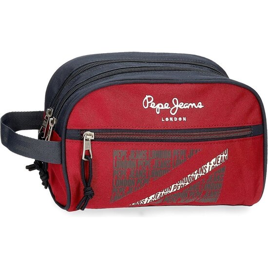 PEPE JEANS NECESER DE VIAJE POLIÉSTER ROJO image 0