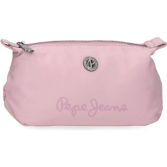 PEPE JEANS NECESER DE VIAJE POLIÉSTER Y PU CORIN ROSA image 0