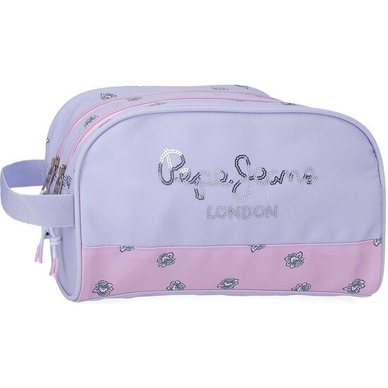 PEPE JEANS NECESER DE VIAJE POLIÉSTER MORADO image 0