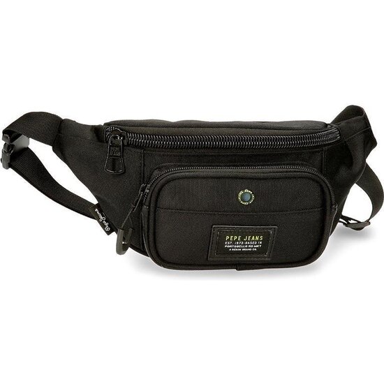 PEPE JEANS RIÑONERA CASUAL POLIÉSTER LEIGHTON NEGRO image 0