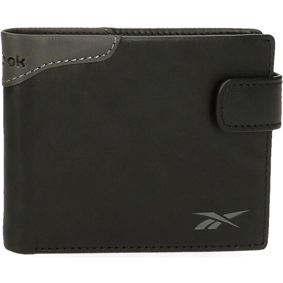 REEBOK CARTERA CON MONEDERO PIEL CLUB NEGRO image 0