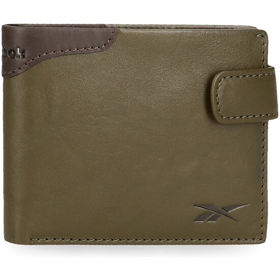 REEBOK CARTERA CON MONEDERO PIEL CLUB VERDE image 0