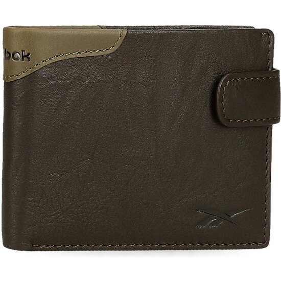 REEBOK CARTERA CON MONEDERO PIEL CLUB MARRÓN image 0