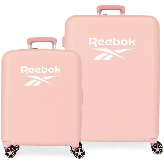 REEBOK JUEGO DE MALETAS ABS RÍGIDA ROXBURY ROSA image 0