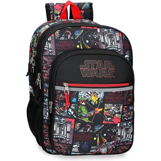 STAR WARS MOCHILA ESCOLAR POLIÉSTER NEGRO image 0