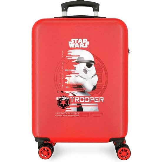 STAR WARS MALETA DE CABINA ABS RÍGIDA ROJO image 0