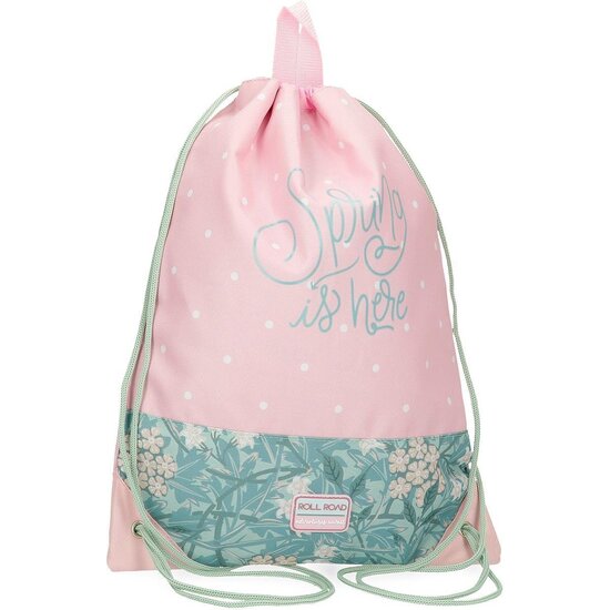ROLL ROAD MOCHILA SACO Y PORTA ALIMENTOS POLIÉSTER ROSA image 0