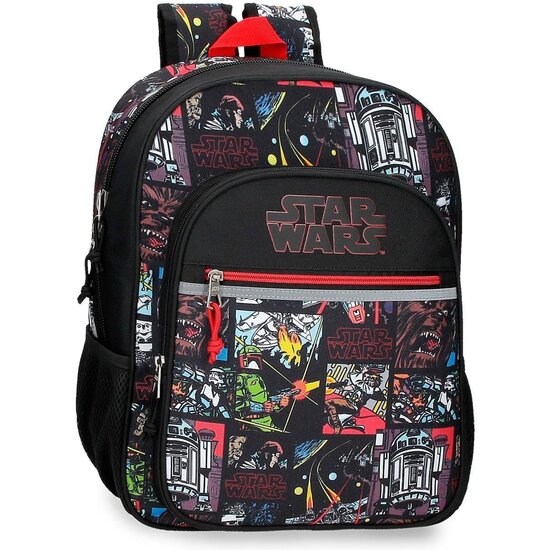 STAR WARS MOCHILA ESCOLAR POLIÉSTER NEGRO image 0