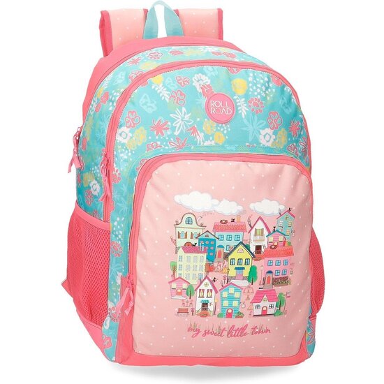 ROLL ROAD MOCHILA ESCOLAR POLIÉSTER ROSA image 0