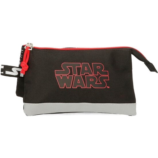 STAR WARS ESTUCHE ESCOLAR POLIÉSTER NEGRO image 0