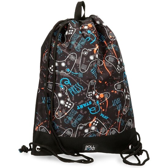 ROLL ROAD MOCHILA SACO Y PORTA ALIMENTOS POLIÉSTER NEGRO image 0