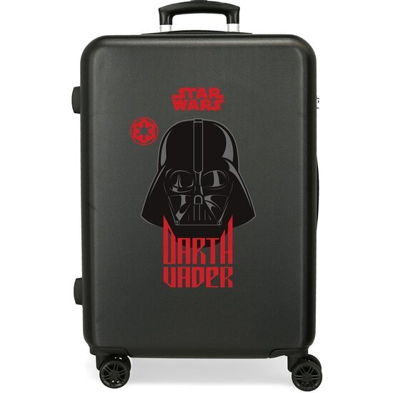 STAR WARS MALETA MEDIANA ABS RÍGIDA NEGRO image 0
