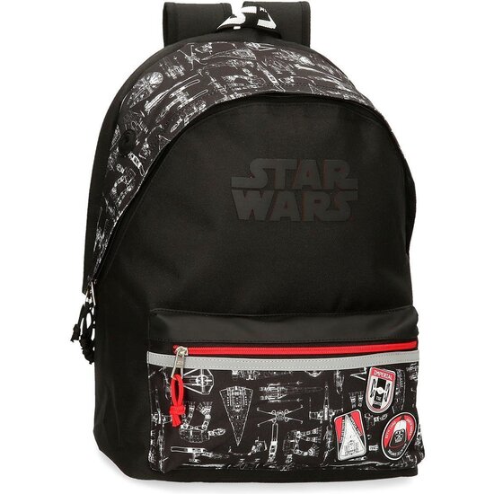 STAR WARS MOCHILA ESCOLAR POLIÉSTER NEGRO image 0