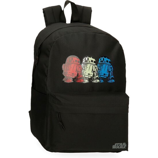 STAR WARS MOCHILA ESCOLAR POLIÉSTER NEGRO image 0