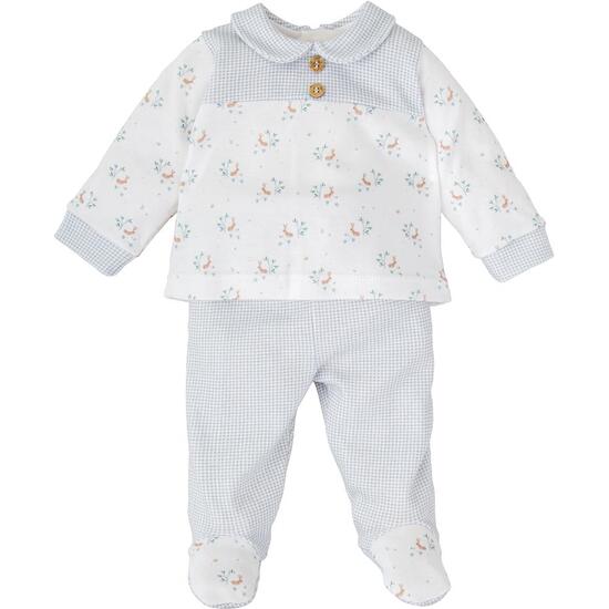 CONJUNTO POLAINA BEBE NIÑO PRADERA image 0