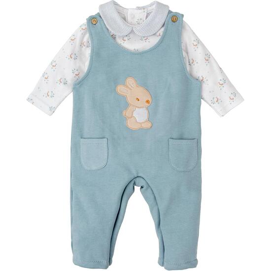 CONJUNTO PETO + CAMISETA  BEBE NIÑO PRADERA image 0