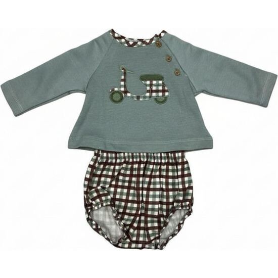 CONJUNTO BEBE NIÑO FELPA HORIZONTE image 0