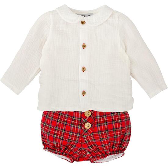 CONJUNTO BEBE NIÑO MUERDAGO image 0