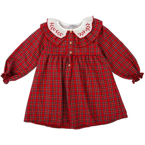 VESTIDO NIÑA MUERDAGO image 0