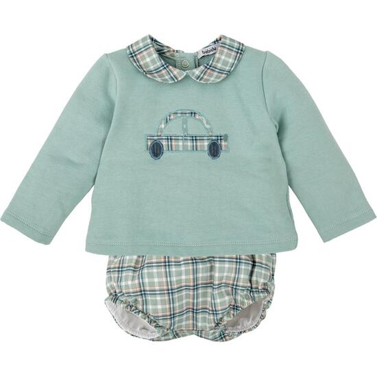 CONJUNTO FELPA BEBE NIÑO RIBERA image 0