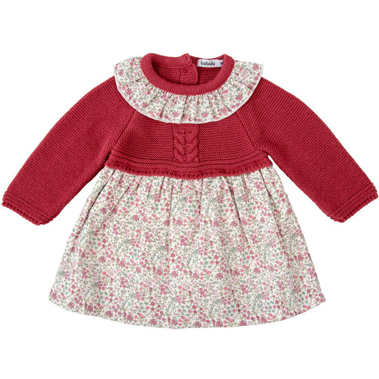 VESTIDO PUNTO BEBE NIÑA SOLSTICIO image 0