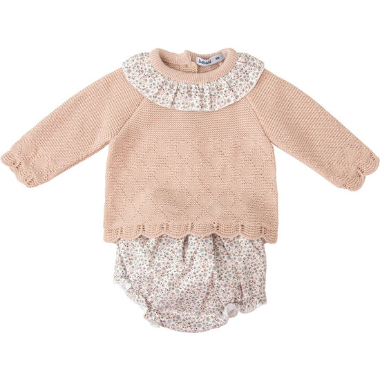 CONJUNTO PUNTO BEBE NIÑA ESCARCHA image 0