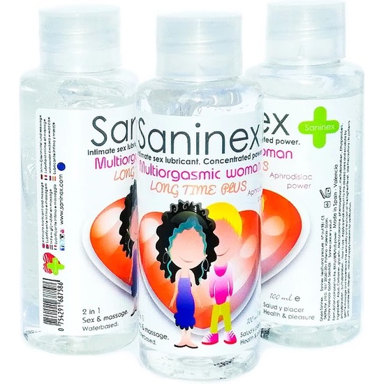 SANINEX MULTIORGASMIC WOMAN LONG TIME PLUS 100ML image 1