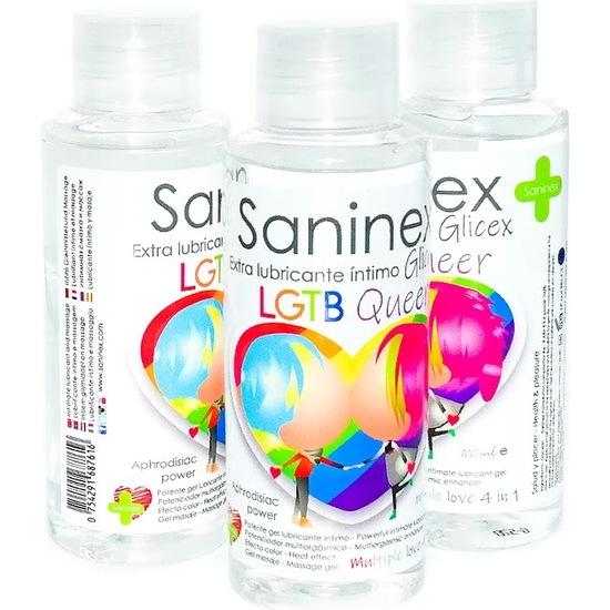 SANINEX GLICEX LGTB QUEER 4 IN 1- 100ML image 1