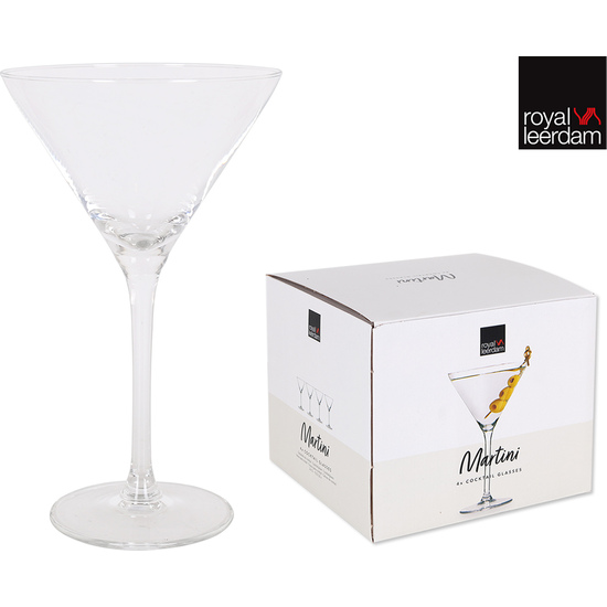 SET 4 MARTINI CUPS 26CL  image 0