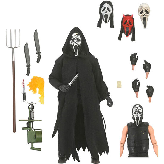 FIGURA ULTIMATE GHOST FACE INFERNO SCREAM 18CM image 1