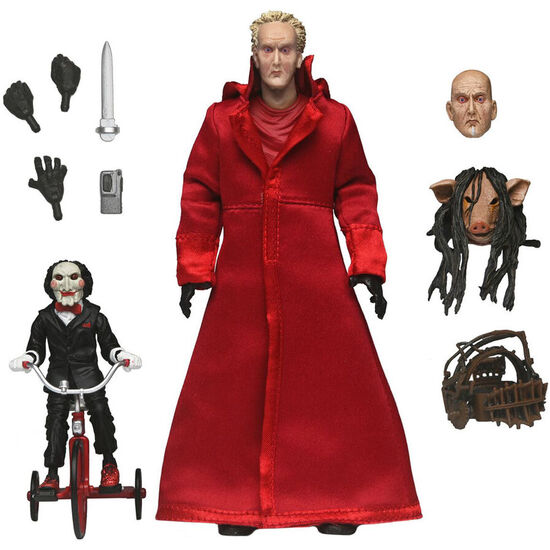 FIGURA ULTIMATE JIGSAW KILLER RED ROBE SAW 18CM image 1