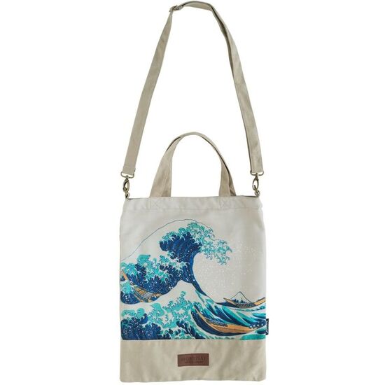 BOLSA SHOPPING LA GRAN OLA KANAGAWA HOKUSAI image 0