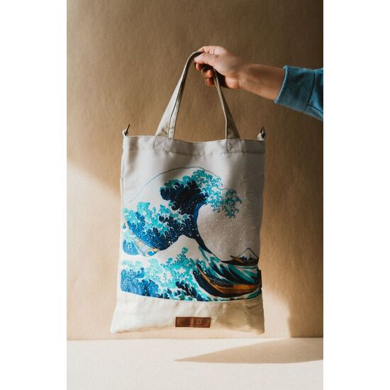 BOLSA SHOPPING LA GRAN OLA KANAGAWA HOKUSAI image 2