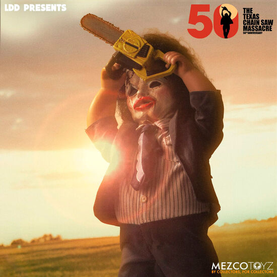 MUÃ±ECO LEATHERFACE DELUXE EDITION 1974 LA MATANZA DE TEXAS 26CM image 2