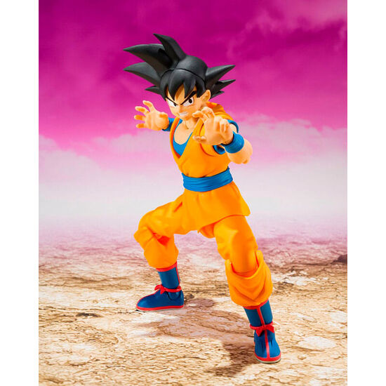 FIGURA S.H. FIGUARTS SON GOKU DAIMA DRAGON BALL 15CM image 1