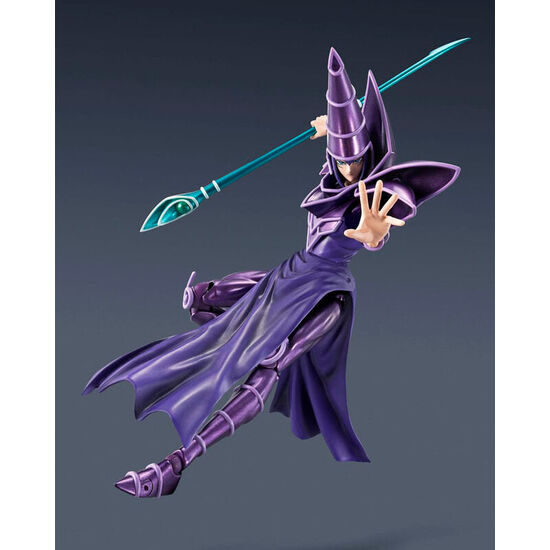 FIGURA S.H. MONSTERARTS DARK MAGICIAN YU-GI-OH! 19CM image 1