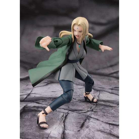 FIGURA S.H. FIGUARTS TSUNADE THE LEGENDARY MEDICAL NINJA NARUTO SHIPPUDEN 14CM image 0