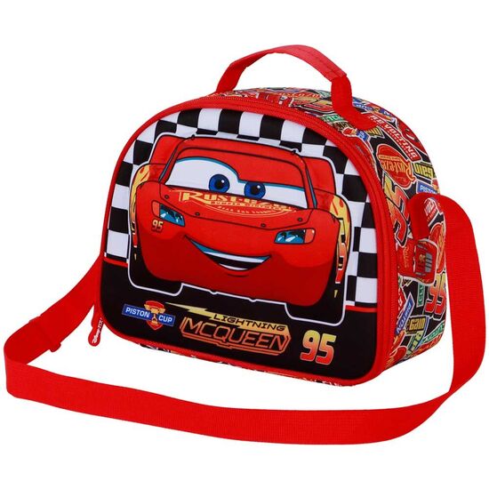 BOLSA PORTAMERIENDAS 3D RACER CARS 3 DISNEY PIXAR 31CM image 1
