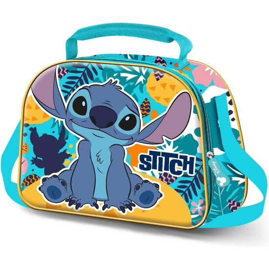 BOLSA PORTAMERIENDAS 3D COLORS STITCH DISNEY image 0