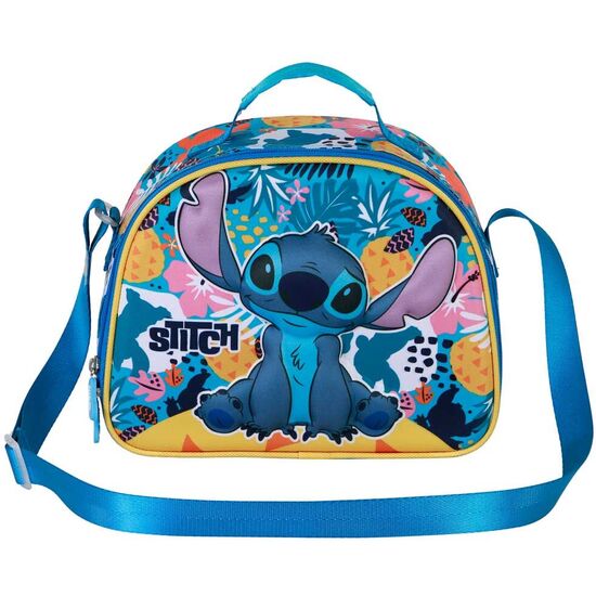 BOLSA PORTAMERIENDAS 3D COLORS STITCH DISNEY image 1