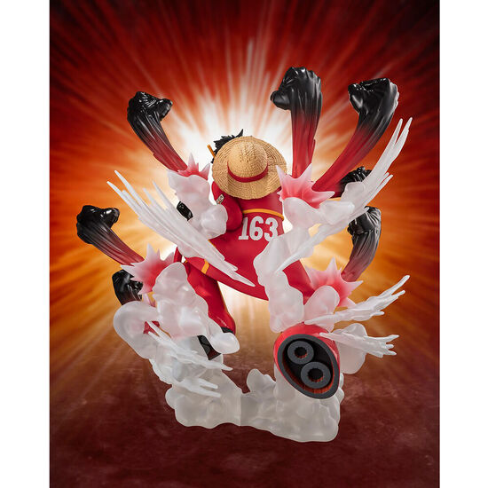 FIGURA S.H. FIGUARTS ZERO MONKEY D LUFFY GUM GUM HAWK GATLING EXTRA BATTLE ONE PIECE 18CM image 2