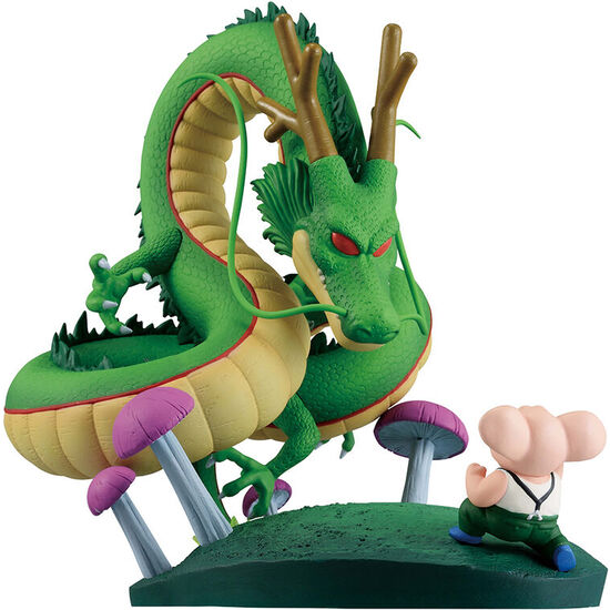 FIGURA ICHIBANSHO OOLONG & SHENRON DRAGON HISTORY II DRAGON BALL 14CM image 0