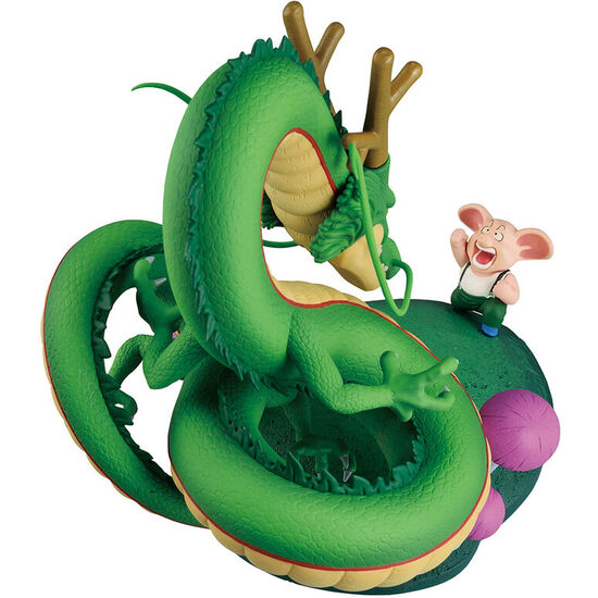 FIGURA ICHIBANSHO OOLONG & SHENRON DRAGON HISTORY II DRAGON BALL 14CM image 3